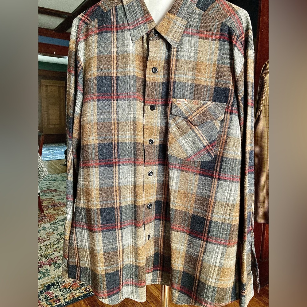 Vintage Wrangler Wool men’s shirt